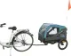 Fahrrad-Anhänger S blau grau